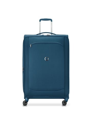 Delsey Montmartre Air 2.0 4-Rollen Trolley 77 cm in blau