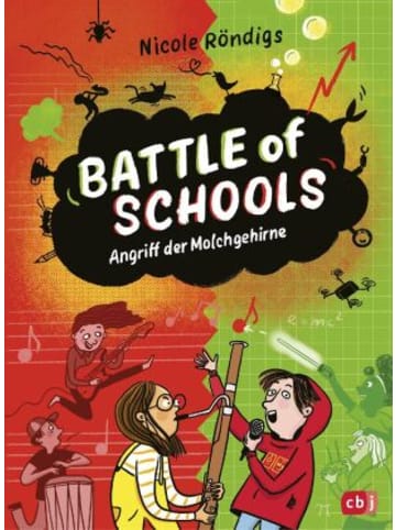 cbj Verlag Buch - Battle of Schools - Angriff der Molchgehirne