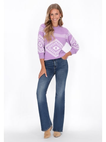 IZIA Women Sweater in lavender
