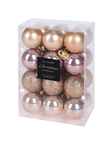 Home&Styling Collection Weihnachtskugel-Set in golden