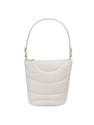 DuDu Barbara Schultertasche Leder 24.5 cm in pearl