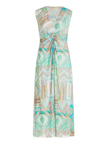 CARTOON Midikleid ohne Arm in Grün/Violett