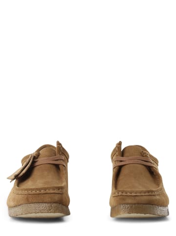 Clarks Mokassins Wallabee in camel