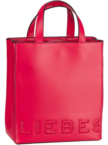 LIEBESKIND BERLIN Handtasche Paper Bag Logo S in Lemonade Pink