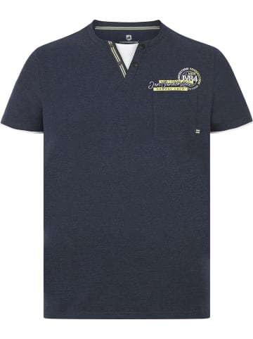 Jan Vanderstorm T-Shirt PERNARVIK in dunkelblau