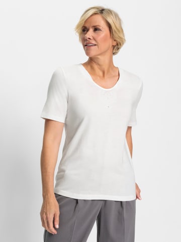 WITT WEIDEN Kurzarmshirt in ecru