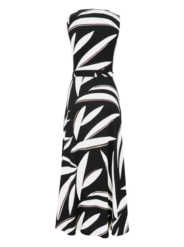 Zero  Jerseykleid mit Wickeloptik in BlackCream