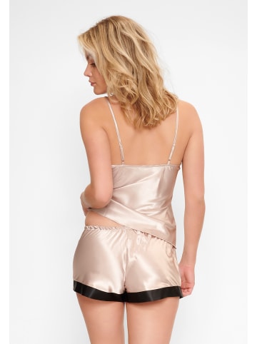 Linga Dore Top & Short in Champagne/ black