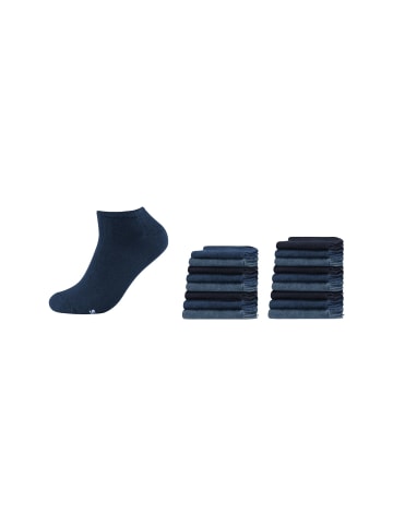 Skechers Sneakersocken 18er Pack casual in denim melange