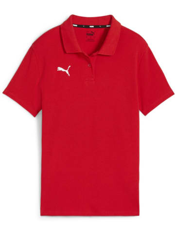 Puma Polo "TeamGoal CasuaLongsleeve Polo Wmn" in Rot