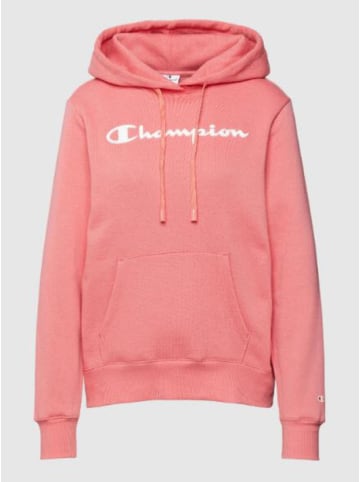 Champion Sweatshirt/Hoodie Hooded Sweatshirt in Rose