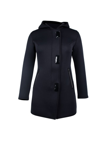 YEAZ NEOCOAT FEMALE neoprenmantel in schwarz