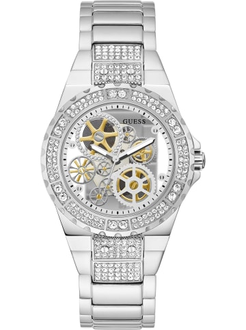 Guess Analoguhr für Damen in silber