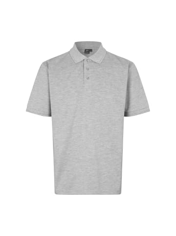 PRO Wear by ID Polo Shirt klassisch in Grau meliert