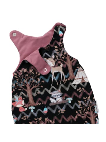 Land-Juwelen Strampler Handmade Waldtiere in multicolor