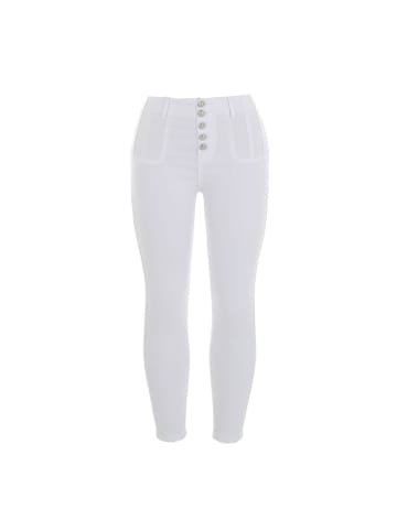 Ital-Design Jeans in Weiß