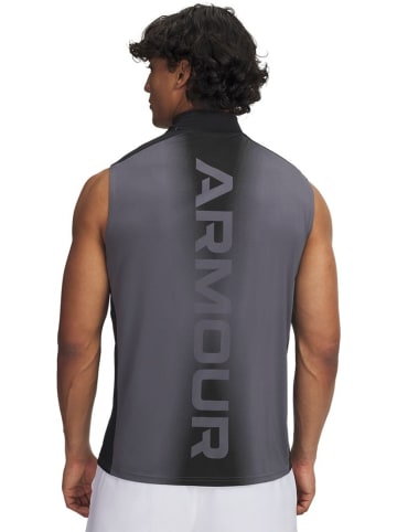 Under Armour Sportshirt "Heatgear Wordmark Sl" in Grau