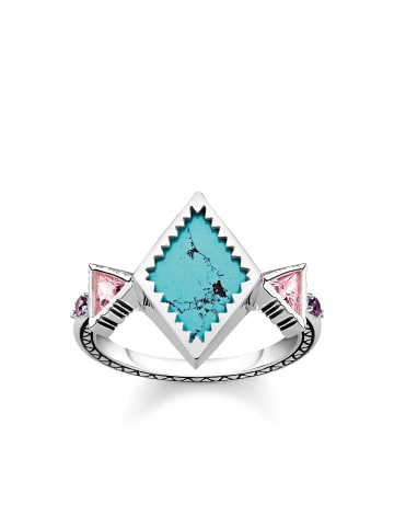 Thomas Sabo Ring in silber, bunt