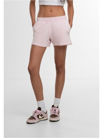 Urban Classics Urban Classics Ladies Washed Jersey Shorts in blushedrose