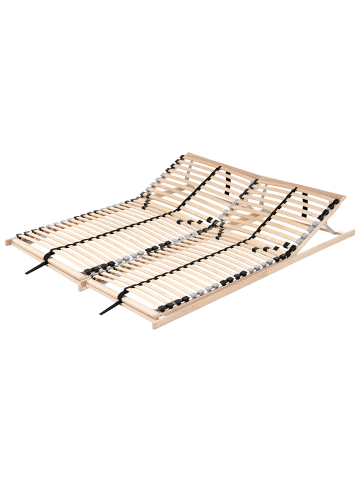 Beliani Lattenrahmen MONTHOIS in Braun - (W) 198 x (H) 11 x (L) 195 cm