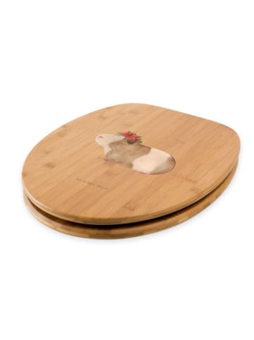 Mr. & Mrs. Panda Toilettensitz Meerschweinchen Weisheit ohne Spruch in Braun