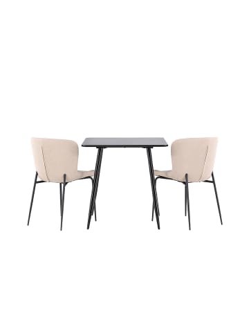 ebuy24 Schwarz 75 x 75 cm