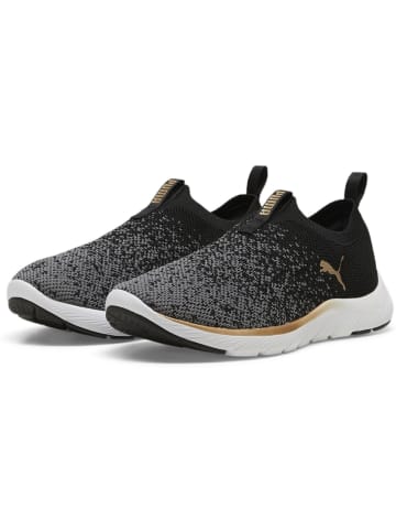 Puma Laufschuh "Softride Remi Slip-on Knit Wn's" in Schwarz