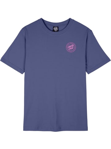 Santa Cruz Shirt "Check Outline Ringed Dot" in Multicolor