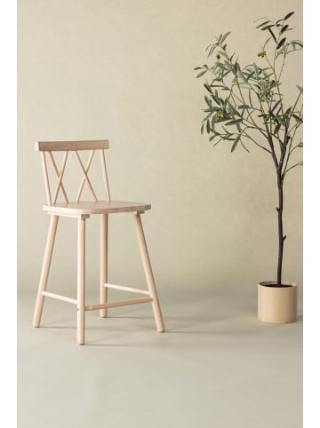 ebuy24 Barhocker Mollöström whitewash 2er Set