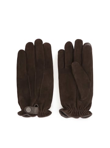 Kazar Handschuhe (Echt-Leder) in Dunkelbraun