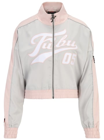 FUBU Track Jackets in grey/lightrose