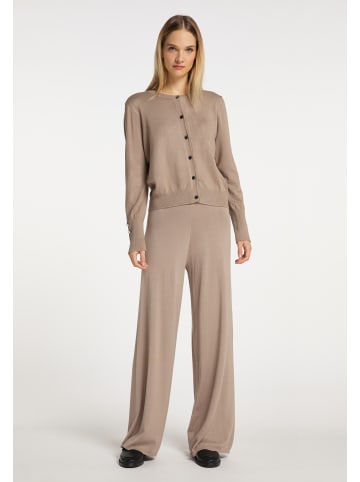 DreiMaster Damen Strickjacke in Taupe