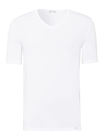 Hanro Unterhemd / Shirt Kurzarm Natural Function in Weiß
