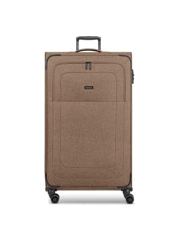 Redolz Essentials 12 4-Rollen Trolley XL 90 cm sehr groß Sondergröße in coffee