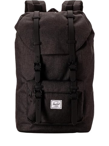 Herschel Rucksack 'Little America Mid' in schwarz