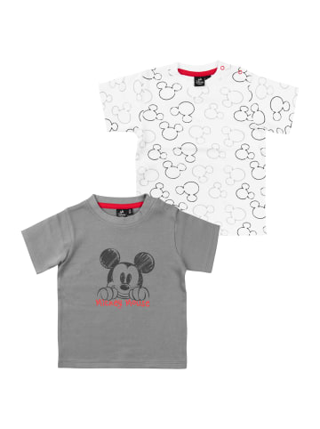 Disney 2er Pack Disney Mickey Mouse Baby T-Shirt Shirt Kurzarm in Mehrfarbig