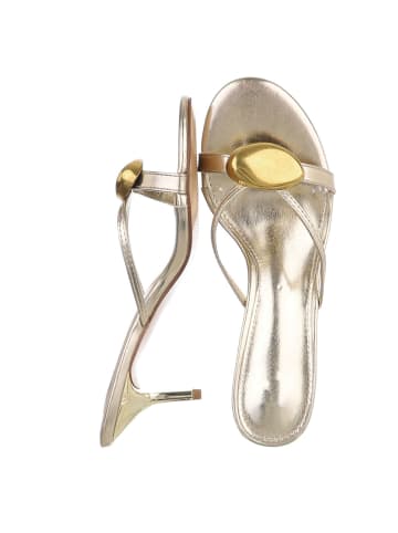 Ital-Design High-Heel Sandalette in Gold