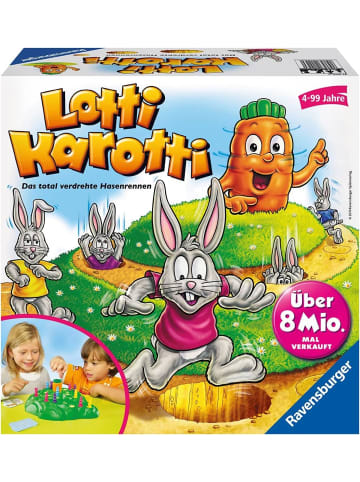 RAVENSBERGER Lotti Karotti 21556 Brettspiel Familienspiel 2-4 Spieler ab 4 Jahren
