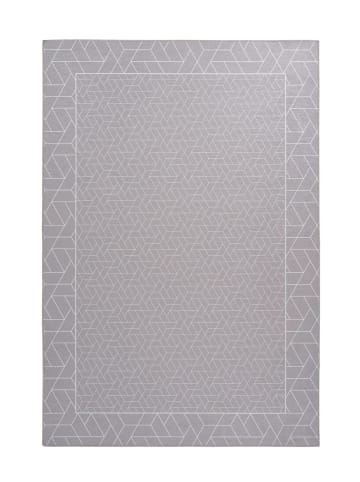 Kenda Sand Kurzflor Teppich Florence 125 in grau - rechteckig