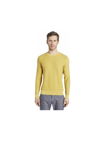 Tom Tailor Pullover in gelb