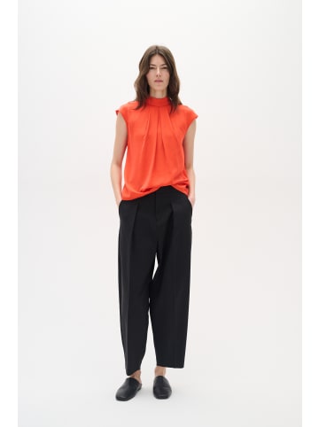 InWear Langarm-Bluse NixieIW Gerade Passform in Cherry Tomato