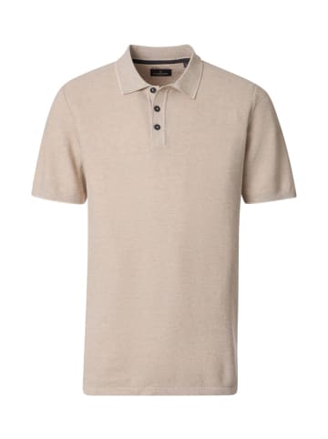CASAMODA Polo-Shirt in Beige