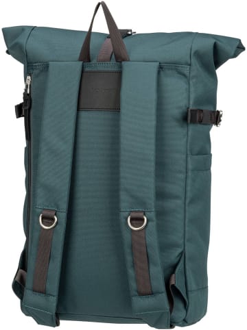 SANDQVIST Rucksack / Backpack Ilon Rolltop Backpack in Steel Blue