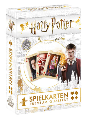 Winning Moves Number 1 Spielkarten Harry Potter gold in bunt