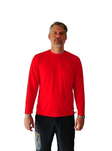 Joluvi Funktionsshirt Duplex Longsleeve in Rojo