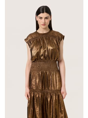Soaked in Luxury Kleid SLElvie Slim fit in Copper