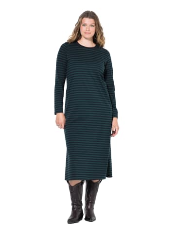 Studio Untold Jerseykleid in mitternachtsgrün