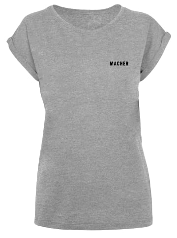 F4NT4STIC T-Shirt Macher in grau meliert