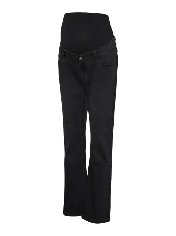 mama licious Umstandsjeans mit Schlag in Black Denim 1