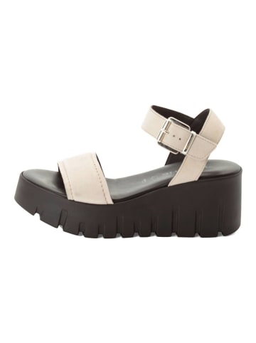 Tamaris Sandalen Beige/Schwarz